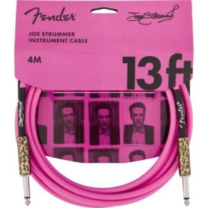 Fender 13' Instrument Cable Stummer Pink Leopard 990810215 Fender 13' Instrument Cable Stummer Pink Leopard 990810215