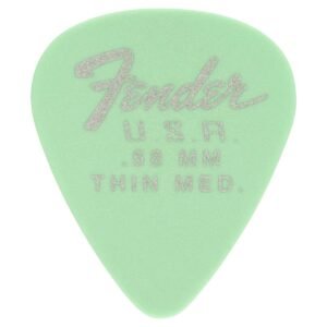 Fender 351 Dura-Tone Delrin Guitar Picks 12 .58 > SFG 1987351750