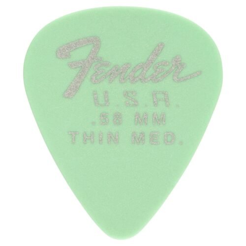 Fender 351 Dura-Tone Delrin Guitar Picks 12 .58 > SFG 1987351750 Fender 351 Dura-Tone Delrin Guitar Picks 12 .58 > SFG 1987351750