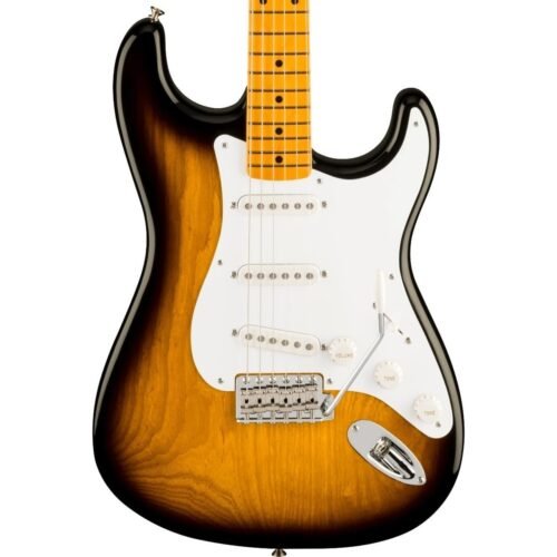 Fender 70th Anniversary American Vintage II 1954 Stratocaster Electric Guitar 0177002803 – 2 Color Sunburst