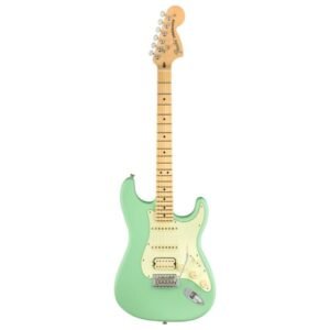 Fender Electric Guitar AM Performer Strat HSS Maple Satin Surf Green 114922357