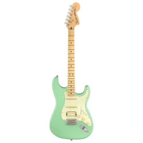 Fender Electric Guitar AM Performer Strat HSS Maple Satin Surf Green 114922357