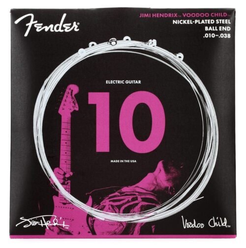 Fender Electric Guitar String J.Hendrix Voodoo Child Nps Ball End .010-.038 730250609 Fender Electric Guitar String J.Hendrix Voodoo Child Nps Ball End .010-.038 730250609