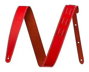 Fender Essentials Leather Straps Red 990642109 Fender Essentials Leather Straps Red 990642109