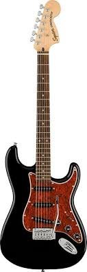 Fender FSR Affinity Series Stratocaster Laurel Tortoiseshell Pickguard Black 378007506