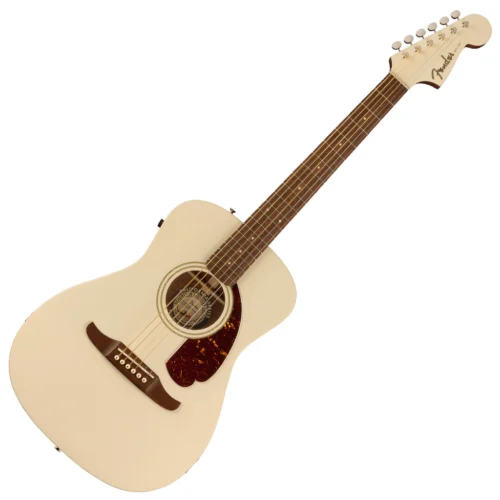 Fender Malibu Player Acoustic Electric in Olympic White Walnut Fingerboard - 0970722505 Fender Malibu Player Acoustic Electric in Olympic White Walnut Fingerboard - 0970722505