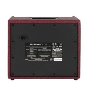 Fender Mustang LT25 25-Watt Guitar Amplifier 2311104061 - Wine Red Fender Mustang LT25 25-Watt Guitar Amplifier 2311104061 – Wine Red