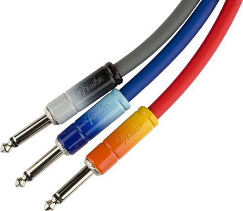 Fender Ombre Instrument Cable Original Series 10Ft Belair Blue 990810210 Fender Ombre Instrument Cable Original Series 10Ft Belair Blue 990810210