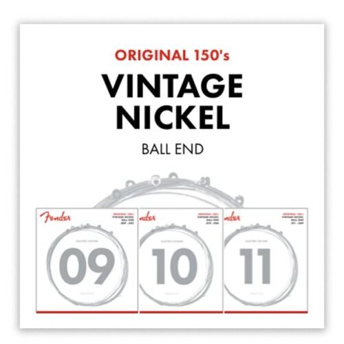 Fender Original 150's Pure Nickel Ball End 730150403 Electric Guitar Strings 009-042