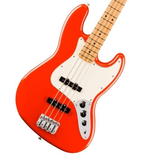 Fender Player II Jazz Bass - Coral Red with Maple Fingerboard