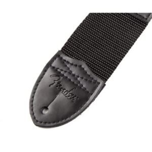 Fender Poly Guitar Strap - BLK/RED 990662015
