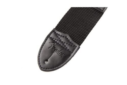 Fender Poly Guitar Strap - BLK/RED 990662015
