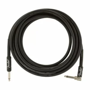 Fender Professional Series Instrument Cables Straight/Angle 15 Black 990820059
