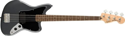 Fender Squier Affinity Jaguar Bass Laurel Charcoal Frost Metallic 0378501569