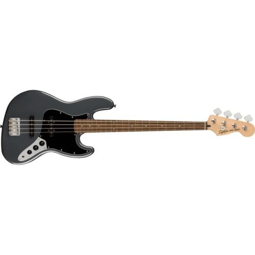 Fender Squier Affinity Jazz Bass Laurel Charcoal Frost Metallic 378601569