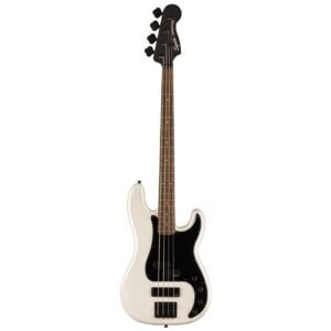 Fender Squier Contemporary Precision Bass HH Indian Laurel Fingerboard Bass Guitar 4 String with Gig Bag Pearl White 370481523 Fender Squier Contemporary Precision Bass HH Indian Laurel Fingerboard Bass Guitar 4 String with Gig Bag Pearl White 370