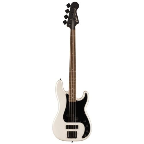Fender Squier Contemporary Precision Bass HH Indian Laurel Fingerboard Bass Guitar 4 String with Gig Bag Pearl White 370481523 Fender Squier Contemporary Precision Bass HH Indian Laurel Fingerboard Bass Guitar 4 String with Gig Bag Pearl White 370481523