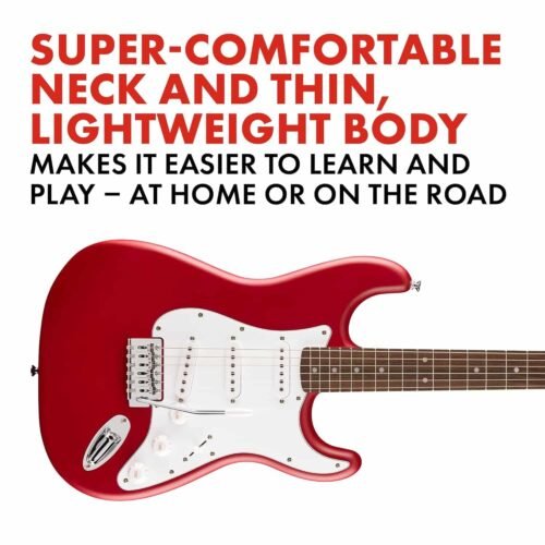 Fender Squier Debut Series Strat Lrl Wpg Dakota Red 379600554 Fender Squier Debut Series Strat Lrl Wpg Dakota Red 379600554