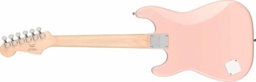 Fender Squier Mini Stratocaster Indian Laurel Fingerboard Electric Guitar 0370121556 - Shell Pink Fender Squier Mini Stratocaster Indian Laurel Fingerboard Electric Guitar 0370121556 – Shell Pink
