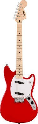 Fender Squier Sonic Mustang Maple WPG Torino Red 373652558