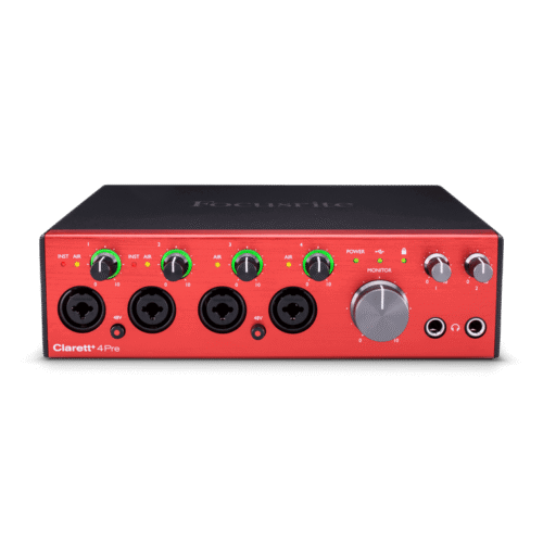 Focusrite Clarett+ 4Pre Premium USB Audio Interface