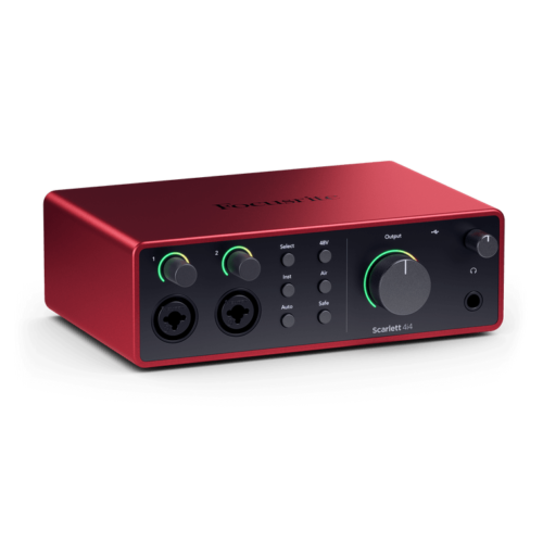 Focusrite Scarlett 4i4 4th Generation 4-in 4 out Audio Interface