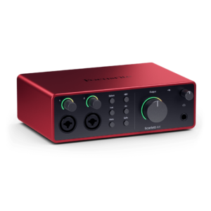 Focusrite Scarlett 4i4 4th Generation 4-in 4 out Audio Interface