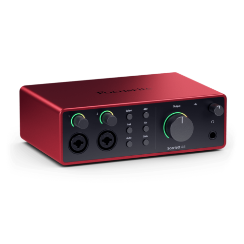 Focusrite Scarlett 4i4 4th Generation 4-in 4 out Audio Interface