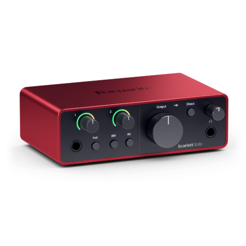 Focusrite Scarlett Solo Studio 4th Gen USB Audio Interface Recording Bundle Focusrite Scarlett Solo Studio 4th Gen USB Audio Interface Recording Bundle