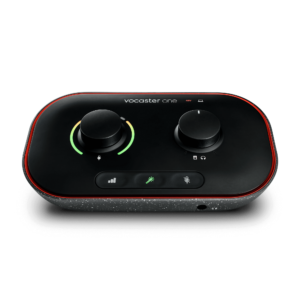 Focusrite Vocaster One USB C Podcasting Audio Interface Black Focusrite Vocaster One USB C Podcasting Audio Interface Black