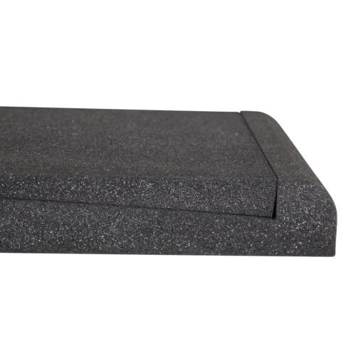 Gator Frameworks Acoustic Foam Isolation Pads for Small Studio Monitors, Fits Most Speaker Stands, Desktops and Bookshelfs 2-Pack (GFW-ISOPAD-SM)