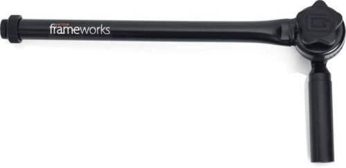 Gator Frameworks Adjustable Angled Mini Interlocking Design 16 Inch Boom Arm (GFW-MIC-MINIBM16)