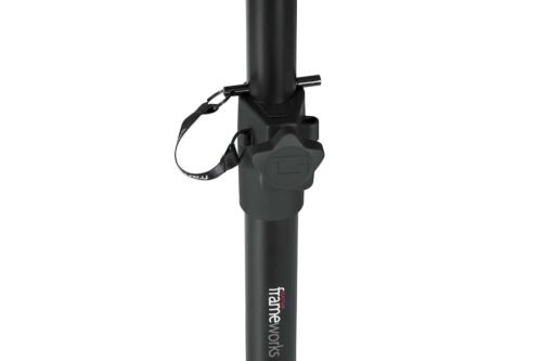 Gator GFW-SPK-SM50 Frameworks Studio Monitor Stands with Adjustable Height and Locking Saftey Pin