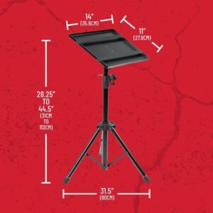 Gator Frameworks - GFWLAPTOP1500 Adjustable Laptop or Projector Stand