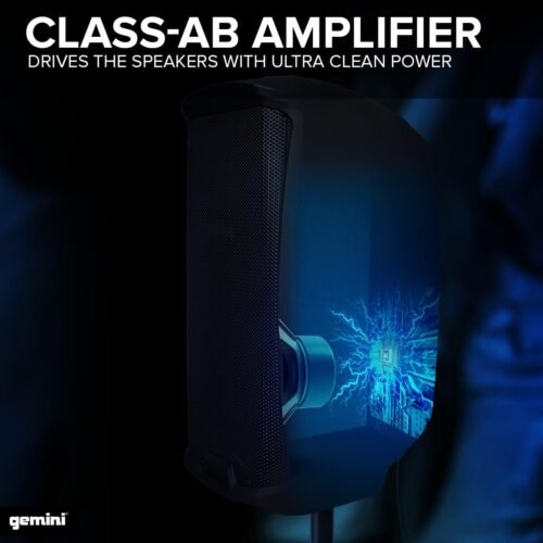 Gemini AS-2112BT 1500-Watt Active 12" Bluetooth Loudspeaker Gemini AS-2112BT 1500-Watt Active 12" Bluetooth Loudspeaker