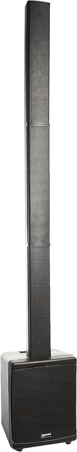 Gemini Sound WRX-843 78" 3000W Bluetooth Column Line Array PA Speaker – Black