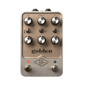 golden_gallery_1_0eaa4112-66c3-43f9-8cba-215e375c40b2.png Universal Audio GPM-GOLD Golden Reverberator Effect Pedal