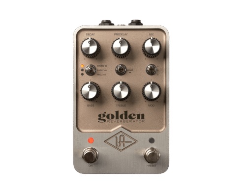 Universal Audio GPM-GOLD Golden Reverberator Effect Pedal