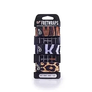 Gruv Gear FretWraps Wood 3-Pack (Safari Prints, Small) (3-pack)
