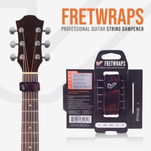 Gruv Gear FretWraps Wood "Walnut" String Muters 1-Pack Gruv Gear FretWraps Wood “Walnut” String Muters 1-Pack