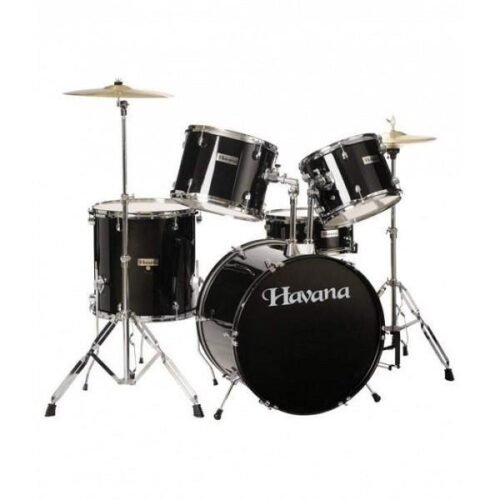 havana-acoustic-drum-hv-522-sdl763964503-1-b83474000xprogressive-148364_l.jpg Havana HV-522 5Pcs Acoustic Drum Kit - Wine Red