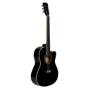 Havana HAC-39 Cutaway Acoustic Guitar - Black Color