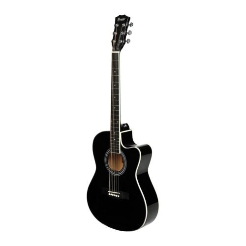 Havana HAC-39 Cutaway Acoustic Guitar - Black Color