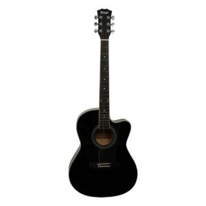 Havana HAC-39 Cutaway Acoustic Guitar - Black Color