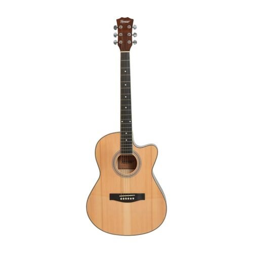 Havana HAC-39 Cutaway Acoustic Guitar - Natural Tan Color Havana HAC-39 Cutaway Acoustic Guitar – Natural Tan Color