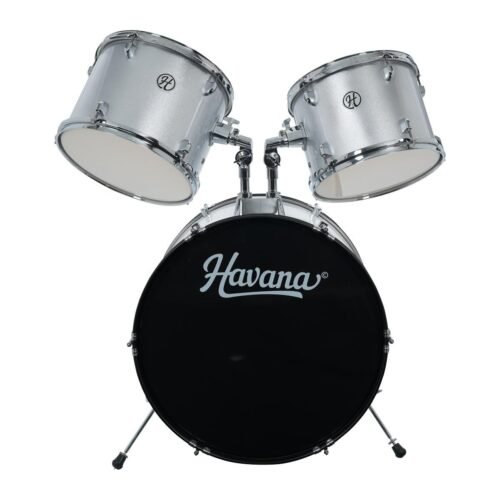 Havana HV 522 SV 5CPS Acoustic Drum Set Sliver Havana HV 522 SV 5CPS Acoustic Drum Set Sliver