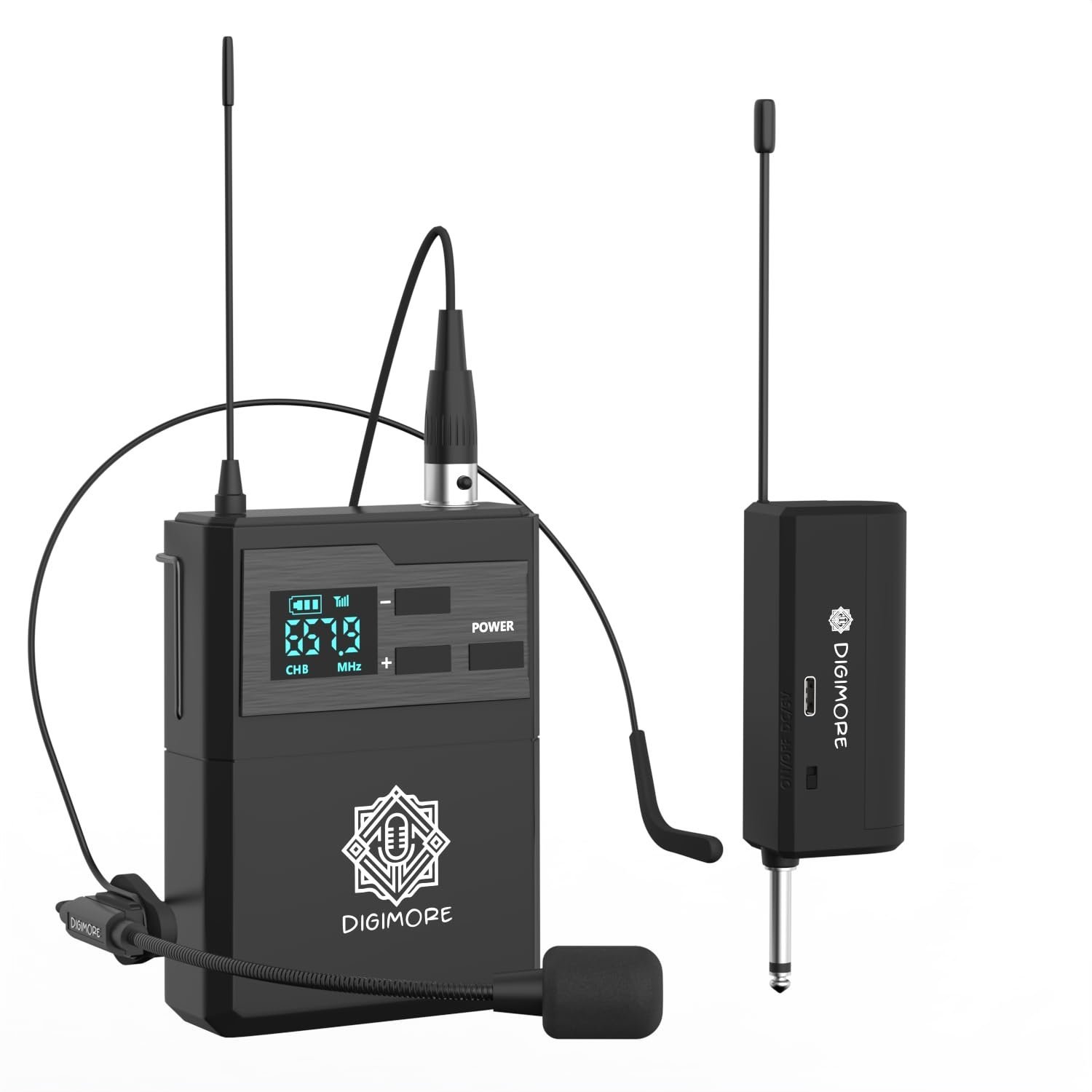 DIGIMORE D-341s UHF Headset Wireless Microphone