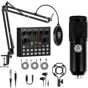 Digimore D 430 Condenser Mic Kit with V8 Sound Card
