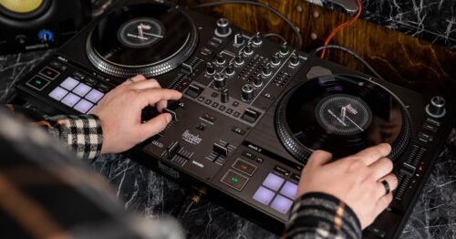 Hercules DJ Control Inpulse T7 2 Deck Motorized DJ Controller Black Hercules DJ Control Inpulse T7 2 Deck Motorized DJ Controller Black