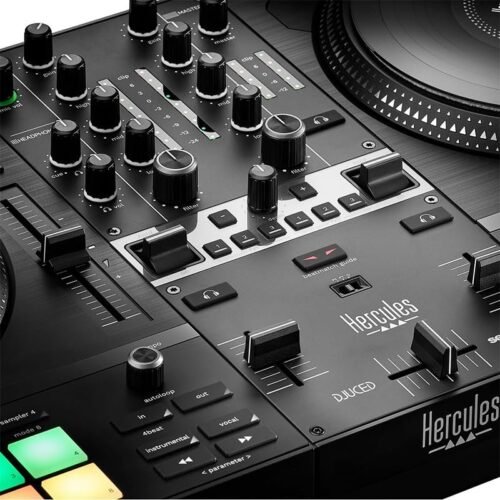 Hercules DJ Control Inpulse T7 2 Deck Motorized DJ Controller Black Hercules DJ Control Inpulse T7 2 Deck Motorized DJ Controller Black